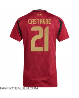 Belgia Timothy Castagne #21 Echipament de Fotbal Replică European 2024 Femei Acasa